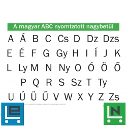 A magyar ábécé nyomtatott nagybetűi