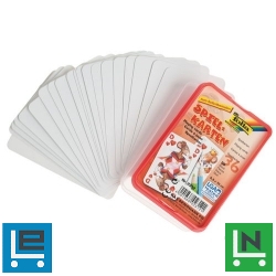 Kártyapakli üres kártyákkal