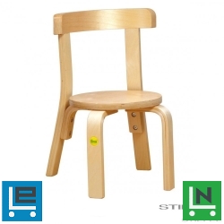 Támlás óvodai szék - 30 cm