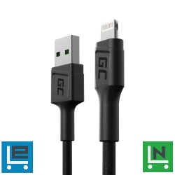 GC PowerStream USB-A - Lightning 30cm quick charge Apple 2.4A KABGC24