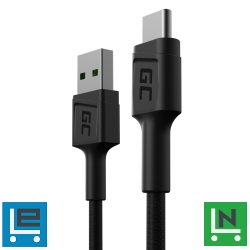 GC PowerStream USB-A - USB-C 30cm quick charge Ultra Charge, QC 3.0 KABGC25