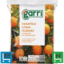 GARRI Virágföld citrusfélékhez 10 Literes