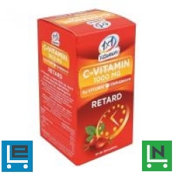 1x1 C-vitamin 1000 mg D3-vitamin  csipkebogyó 50 db filmtabletta