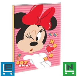 Disney Minnie Wink B/5 vonalas füzet 40 lapos