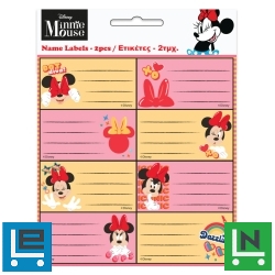 Disney Minnie Wink füzetcímke 16 db-os