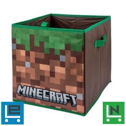Minecraft játéktároló 33x33x37 cm