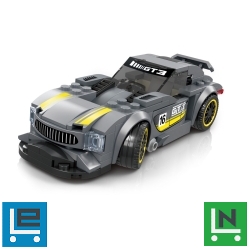 WANGE(R) 2870 | lego-kompatibilis építőjáték | 174 db építőkocka | Mercedes-AMG GT3 sportkocs