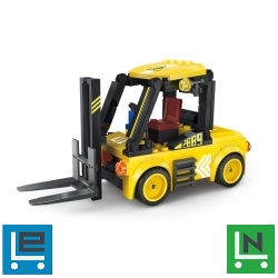 WANGE(R) 2889 | lego-kompatibilis építőjáték | 94 db építőkocka | Villás targonca