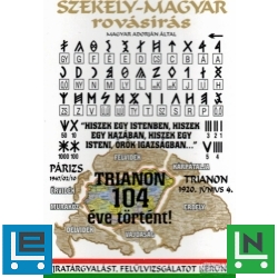 Székely-magyar rovásírás kártyanaptár 2024