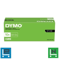 Feliratozógép szalag Dymo 3D S0898150/520102 9mmx3m, ORIGINAL, piros