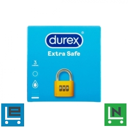 Durex óvszer 3db Extra Safe