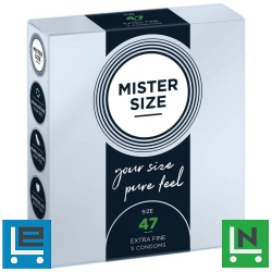 MISTER SIZE 47 mm Condoms 3 pieces