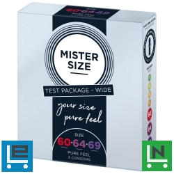 MISTER SIZE - 60-64-69 (3 condoms)