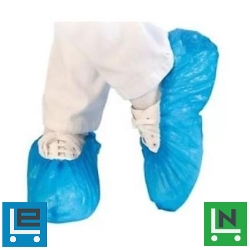Cipővédő, nylon, kék