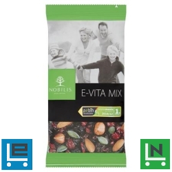 Aszalt gyümölcs- és magkeverék, 100 g, NOBILIS "E-Vita Mix"