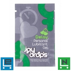 JoyDrops Delay Personal Lubricant Gel - 5 ml