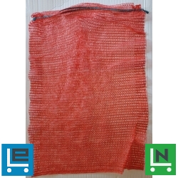 Raschel zsák (42x60cm) piros