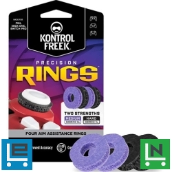 KontrolFreek Precision Rings Pack fekete-lila