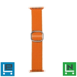 Phoner Hook Apple Watch csatos fonott szövet szíj, 38/40/41mm, narancssárga