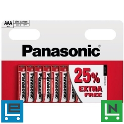 Panasonic Zinc Féltartós Mikro Elem AAA (R03RZ/10BP) B10