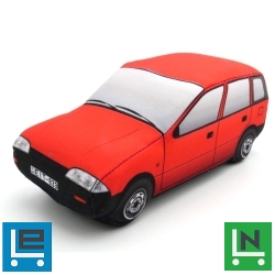 Plüss Suzuki Swift 1992 (Kicsi) Piros