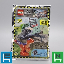 Lego Jurassic Park dínó csapda 122222