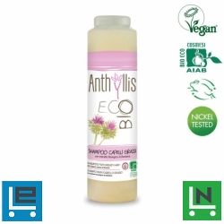 Anthyllis BIO tanúsított sampon zsíros hajra, 250 ml