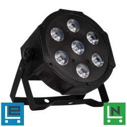 FTS LED 7x18W rgbwa+uv par lámpa