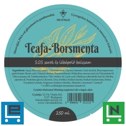 Teafa - Borsmenta sarok és lábápoló balzsam 50 ml
