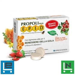 S. EPID® propoliszos szopogatós tabletta alpesi növénnyel, cinkkel, C-vitaminnal és édesítõszerekkel
