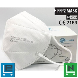 FFP2 NR szelep nélküli maszk EU Certifikáció