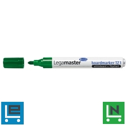 Legamaster Táblafilc TZ1, zöld, 10 db/csomag