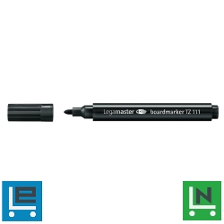 Legamaster Táblafilc TZ111 (vékony, kicsi, fekete) 10db/csomag