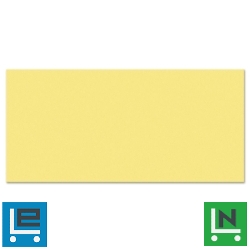 Téglalap moderációs kártya sárga, 500 db