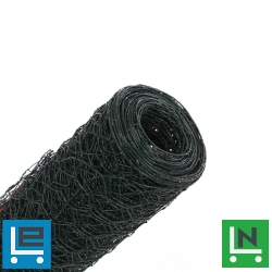 Rabitz Grunman háló, PVC, zöld, 1 x 10 m
