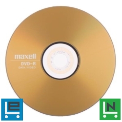 Írható dvd MAXELL DVD-R (16X) papírtokban (HOL)