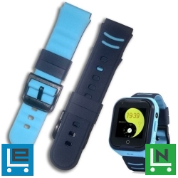 KidSafe Ultra 4G kék óraszíj